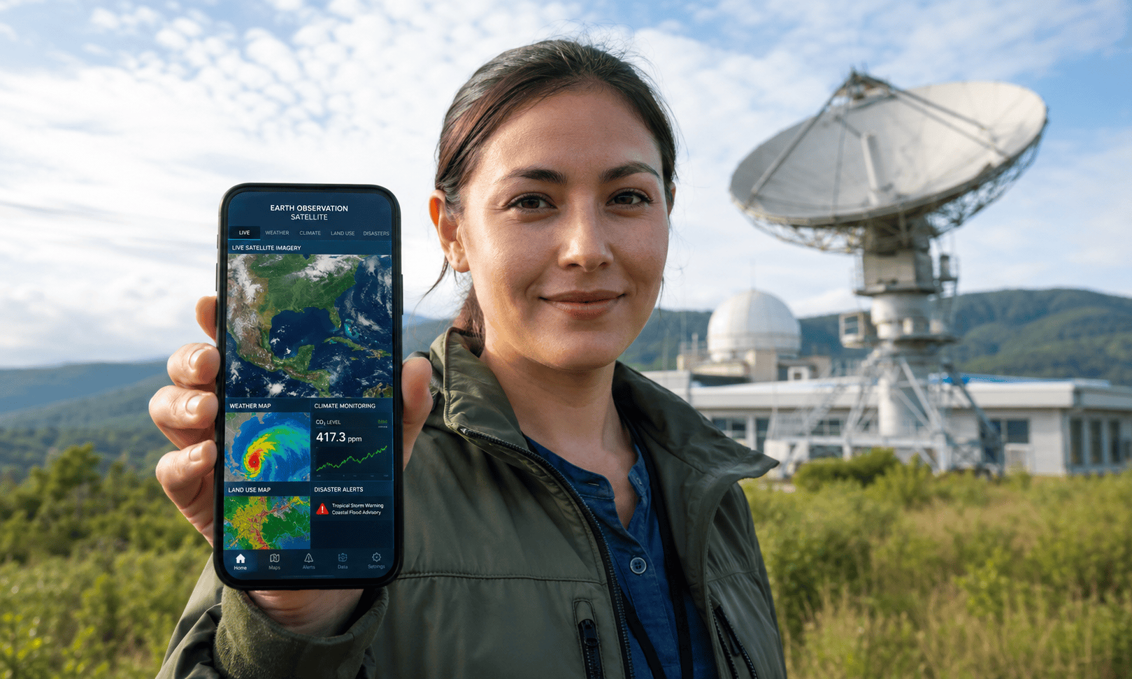 Satelit Pengamat Bumi untuk Pemantauan Kondisi Lingkungan